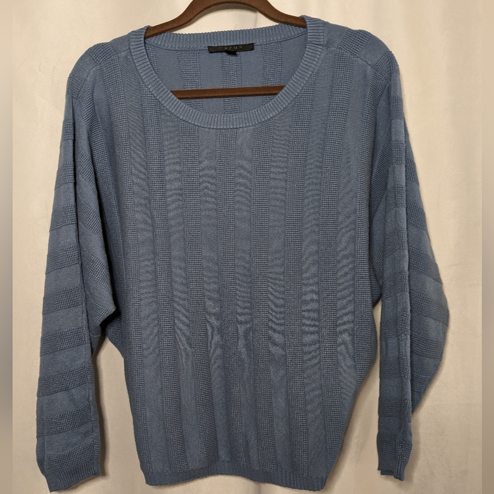 Cyrus Light Blue Dolman Pullover Sweater - Size M